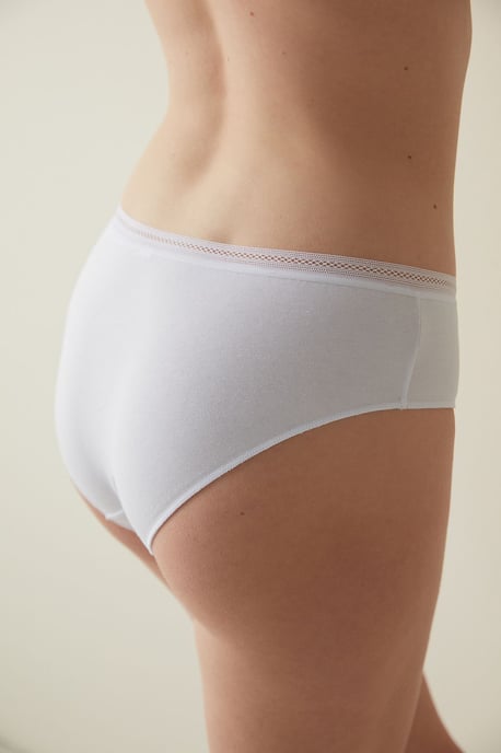 Mid-Waist Baumwoll-Jersey Hipster Slip - Image 4