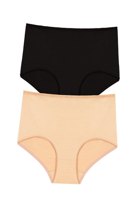2er-Pack Mid-Waist Hipster Slips - Image 1