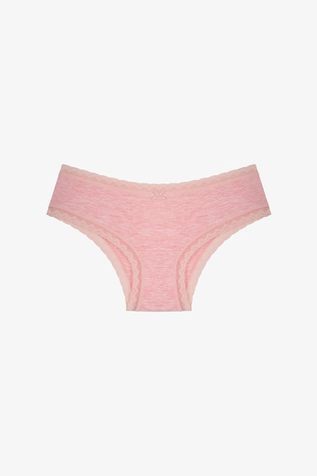 3er-Pack Baumwoll-Hipster-Unterhosen mit Spitze - Image 3