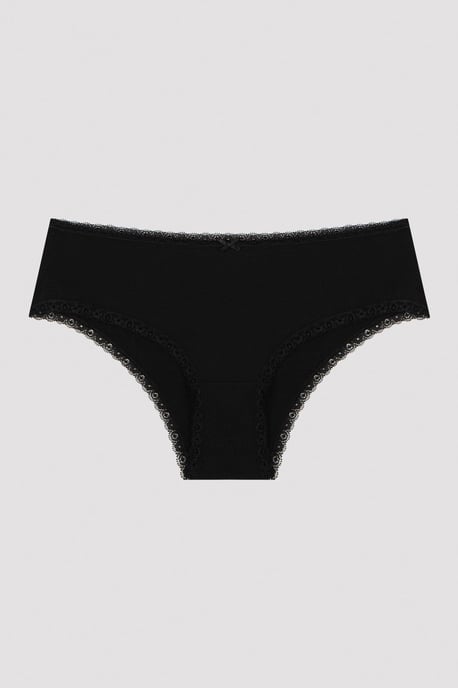3er-Pack Baumwoll-Hipster-Slips mit Spitze - Image 5