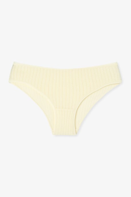 3er-Pack Baumwolle Ripp-Mid-Waist Slips - Image 2