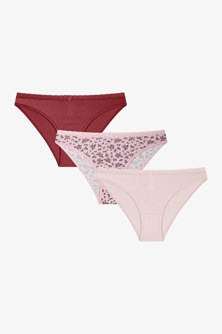 3er-Pack Baumwollblüten-Höschen - Image 1