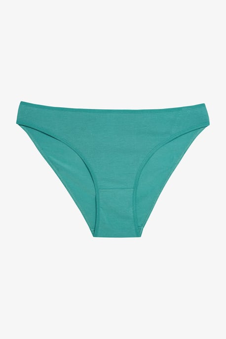 3er-Pack Mid-Waist Blumen-Baumwollslips - Image 2