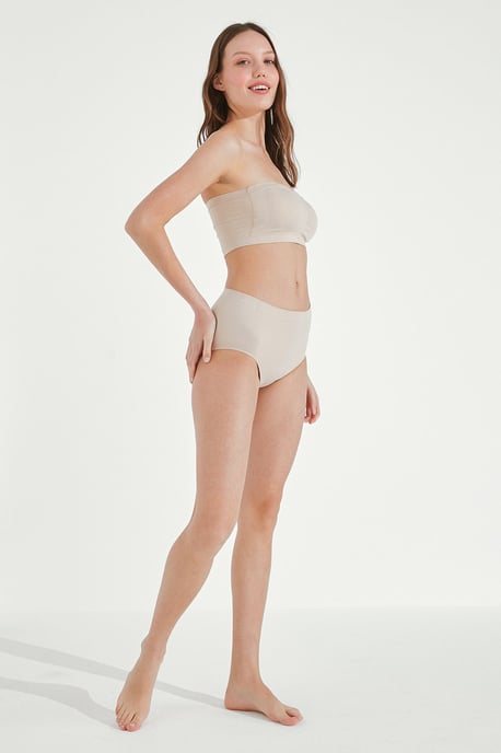 Hochtaillierter Jersey-Slip - Image 4