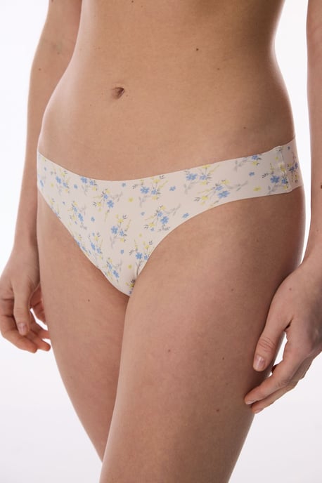 Blumenmuster Jersey Slips - Image 1