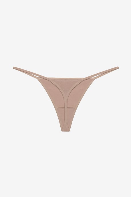 3er-Pack Mid-Waist Baumwoll-Thongs - Image 4