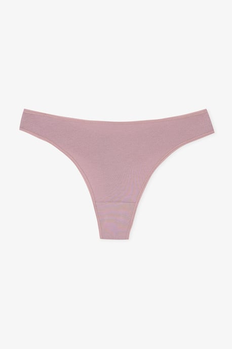 3er-Pack Baumwolle-Elasthan Mid-Waist String - Image 5