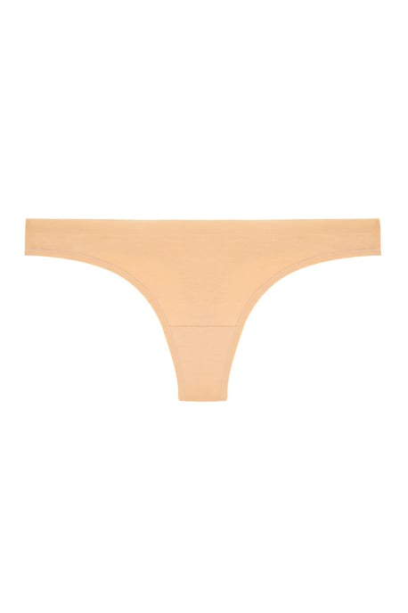 Mittlere Taille Baumwoll-Jersey Tanga - Image 4