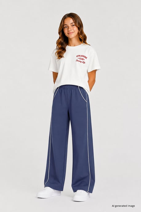 Jugendliche Sweatpants mit elastischem Bund und weitem Bein - Image 2