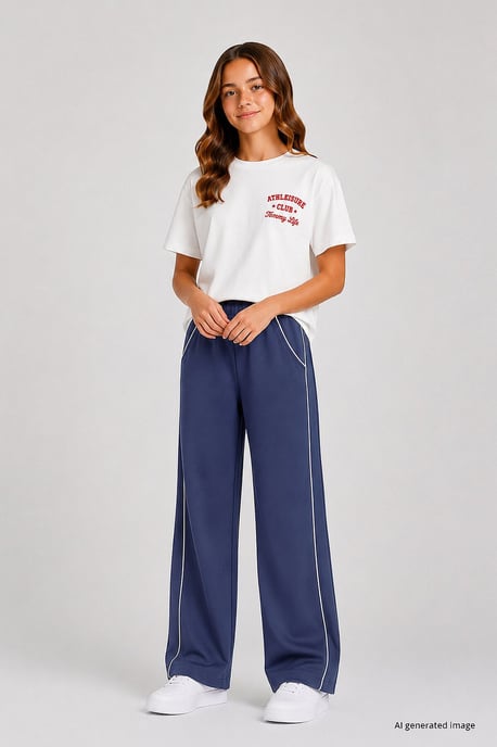 Jugendliche Sweatpants mit elastischem Bund und weitem Bein - Image 3