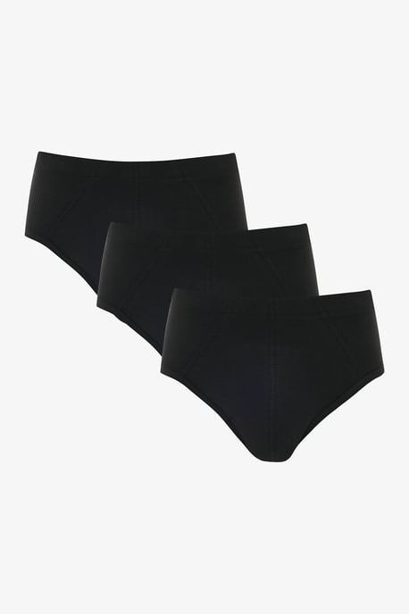 Herren Baumwoll-Jersey Slips, 3er-Pack - Image 1