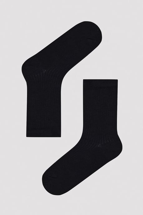 3er-Pack gerippte Crew-Socken - Image 2