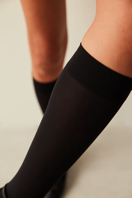 Elastische Jersey Crew-Socken - Image 2