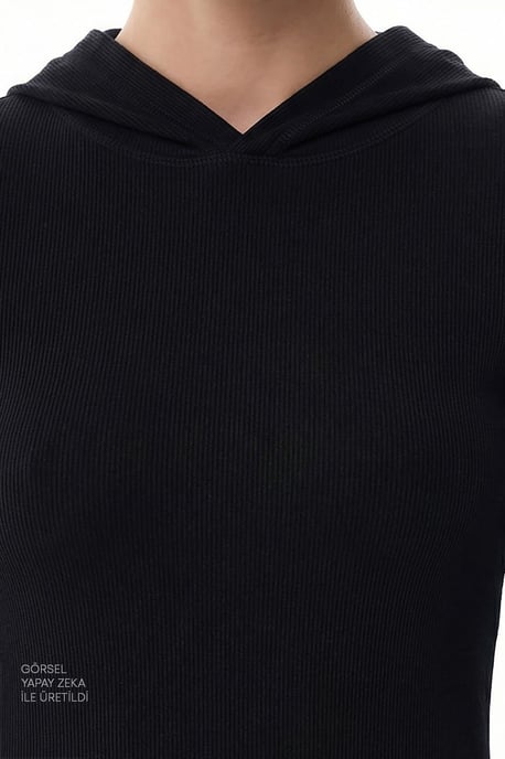 Übergröße Kapuzenpullover aus Strick - Image 3