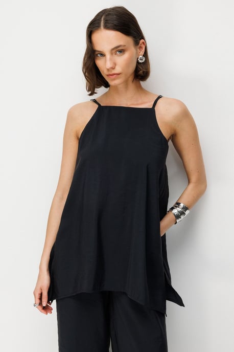 Weit geschnittener Halter-Jumpsuit - Image 6