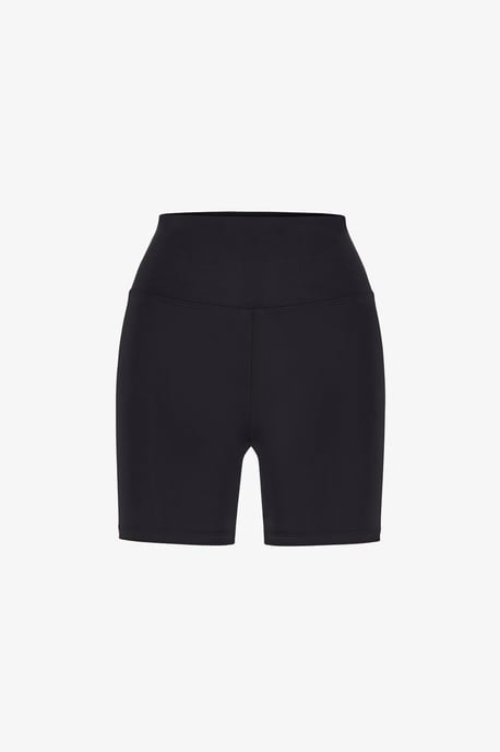 Hochtaillierte Skinny Strickshorts - Image 5