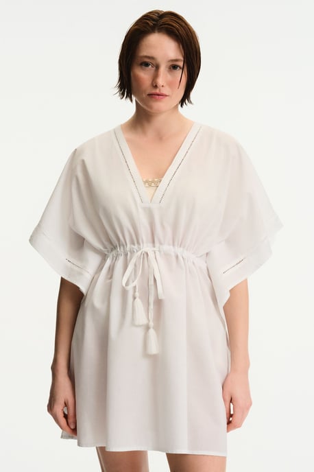 Bestickter Baumwoll-Mini-Kaftan - Image 2