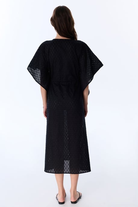 Übergroßer Gewebter Baumwoll-Strandkimono - Image 2