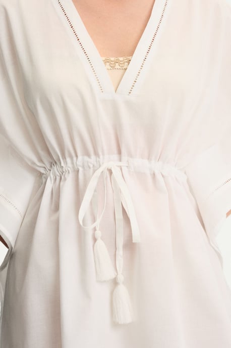 Bestickter Baumwoll-Mini-Kaftan - Image 4