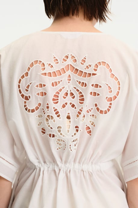 Bestickter Baumwoll-Mini-Kaftan - Image 5