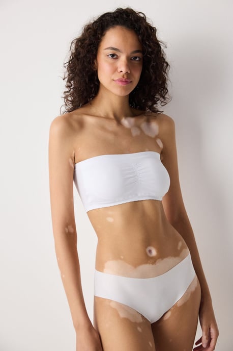 Trägerloses Jersey-Bralette - Image 2