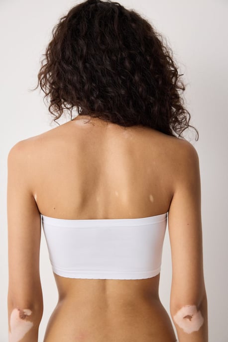 Trägerloses Jersey-Bralette - Image 3