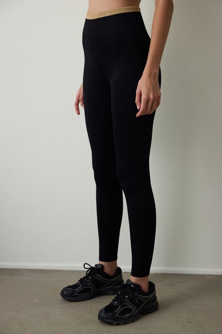 Knöchellange Slim Fit Leggings - Image 1