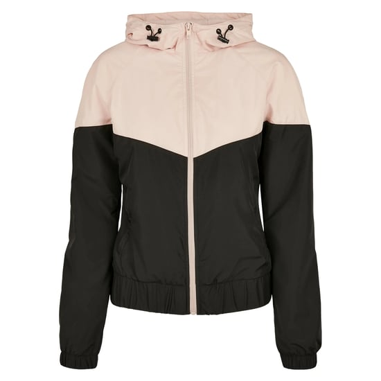 Urban Classics - "Arrow" Windjacke für Damen (Hellrosa/Schwarz) - Image 1