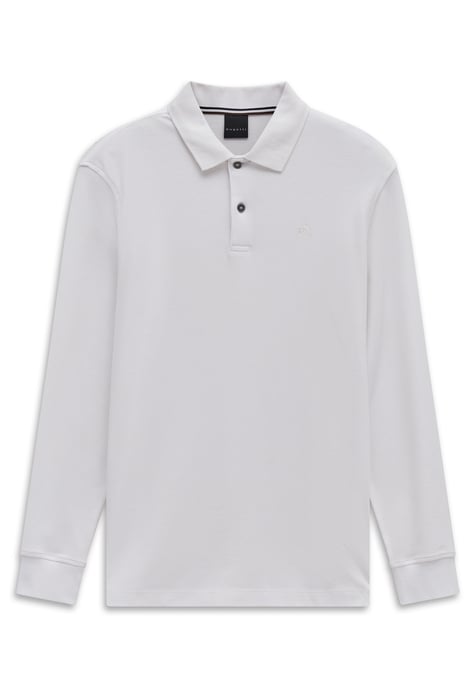 Bugatti Herren Polo-Shirt Baumwolle Langarm - Image 1