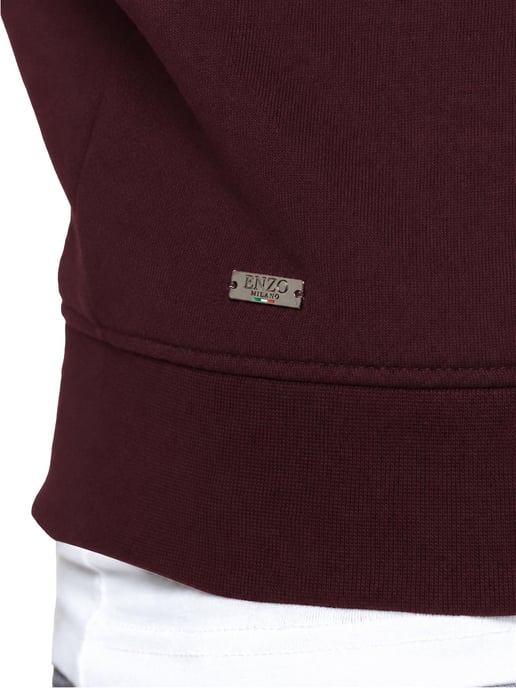 Enzo Milano | Sweat à demi-zip pour homme - Image 3
