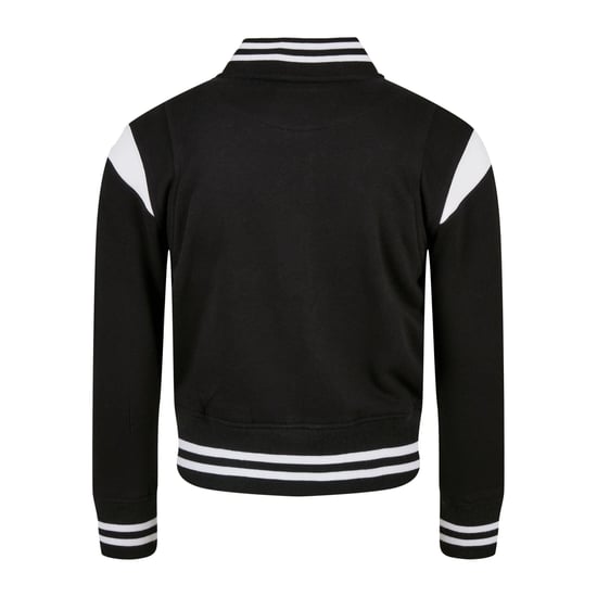 Urban Classics - Sweatjacke für Mädchen (Schwarz/Weiß) - Image 2