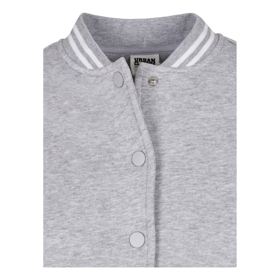 Urban Classics - "College" Sweatjacke für Damen (Grau/Weiß) - Image 5