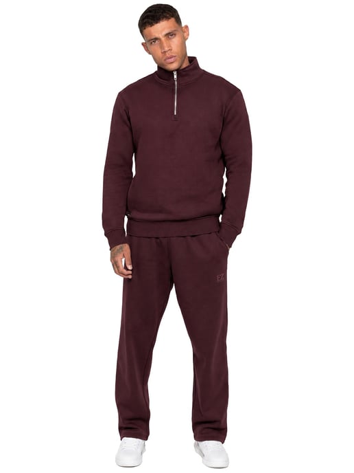 Enzo Milano | Herren Trainingsanzug mit Half-Zip Sweatshirt - Image 1