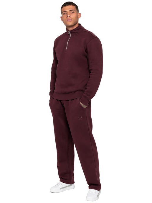 Enzo Milano | Herren Trainingsanzug mit Half-Zip Sweatshirt - Image 3