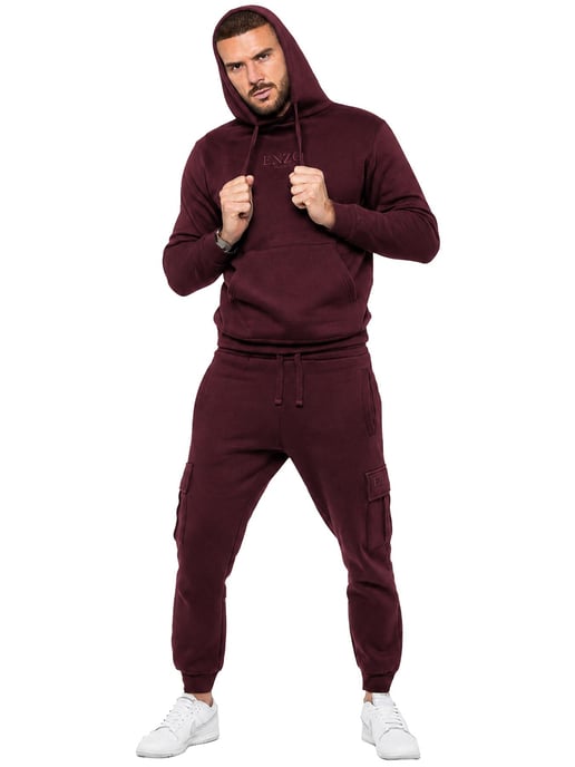 Enzo | Herren Pullover Hoodie Trainingsanzug Set - Image 4