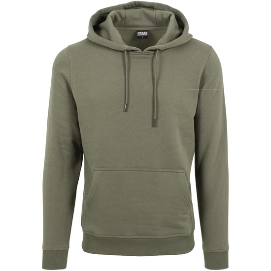 Urban Classics - "Basic" Kapuzenpullover für Herren (Oliv) - Image 1