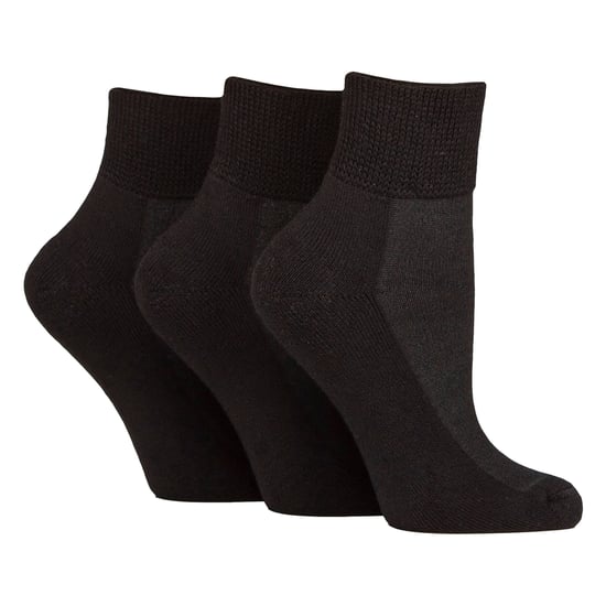 3er Pack Unisex Bambus Diabetikersocken Knöchelsocken Weich Atmungsaktiv Sanfte Passform Für Jeden Tag - Image 1