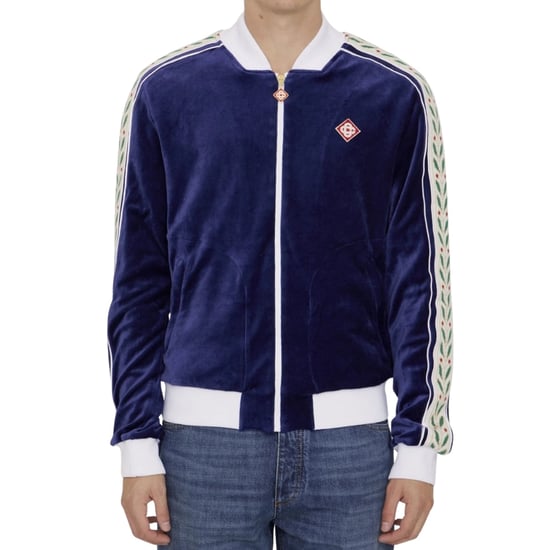 Casablanca Laurel Trainingsjacke In Marineblau - Image 3