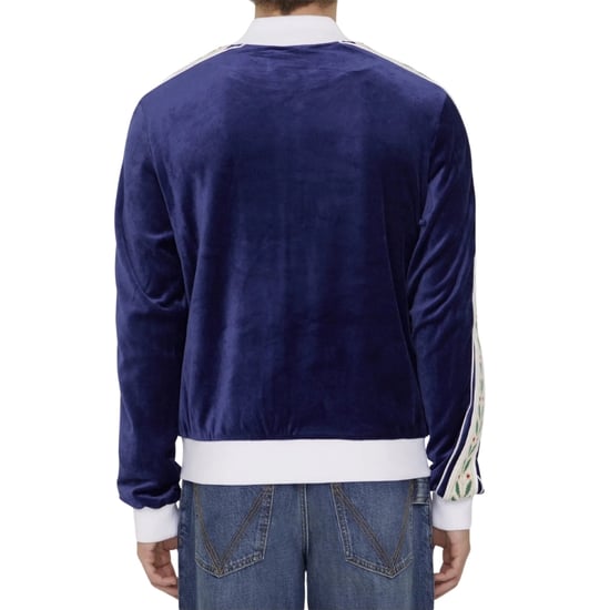 Casablanca Laurel Trainingsjacke In Marineblau - Image 4