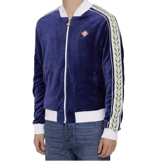 Casablanca Laurel Trainingsjacke In Marineblau - Image 5