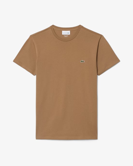 Lacoste Herren-T-Shirt aus schlichtem Pima-Leder - Image 5