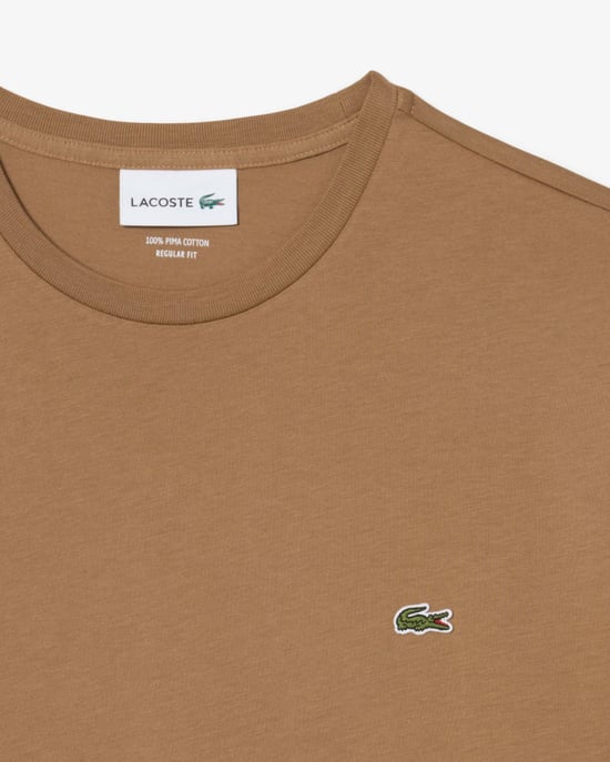 Lacoste Herren-T-Shirt aus schlichtem Pima-Leder - Image 6