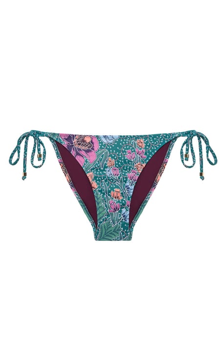 Blumenbikini-Hose mit Seitenschnürung - Image 3