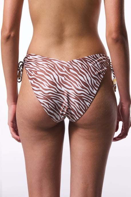 Zebra-Bikini-Höschen in mittlerer Taillenhöhe - Image 2