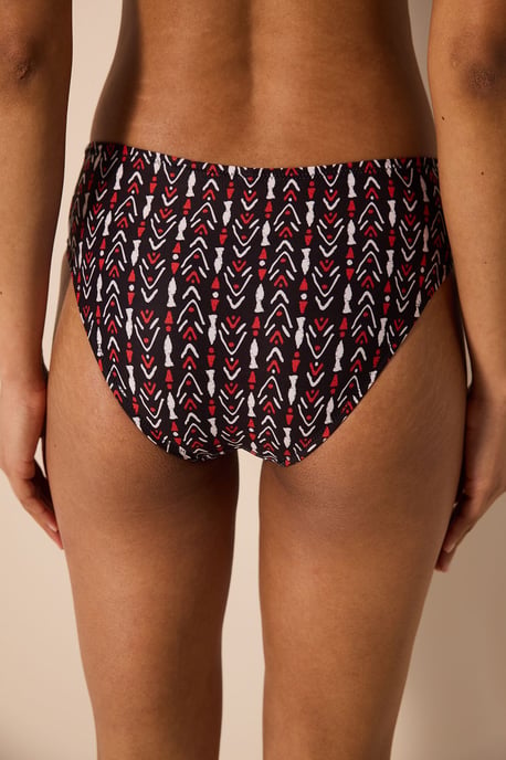 Geometrische Wickel-Bikini-Höschen - Image 2
