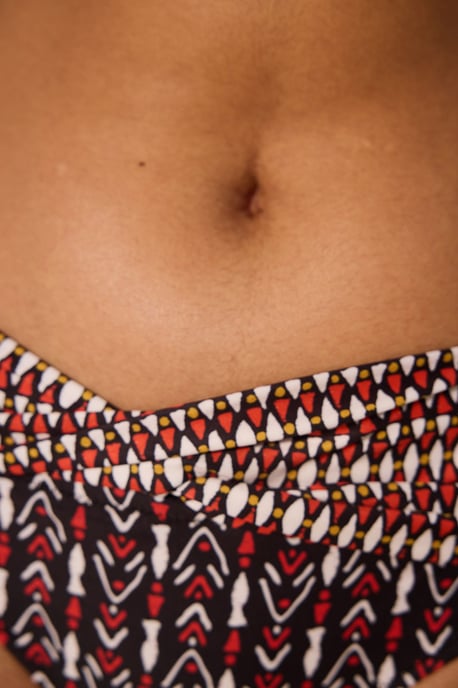 Geometrische Wickel-Bikini-Höschen - Image 5