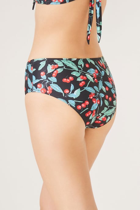 Blumen-Mid-Waist-Hipster-Bikini-Unterteil - Image 2