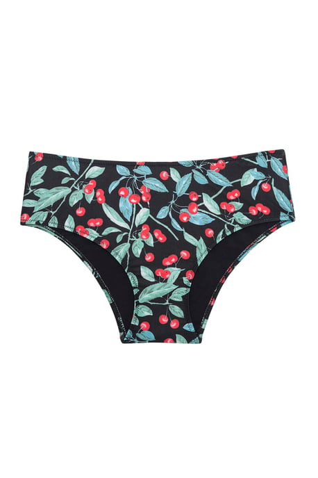 Blumen-Mid-Waist-Hipster-Bikini-Unterteil - Image 3