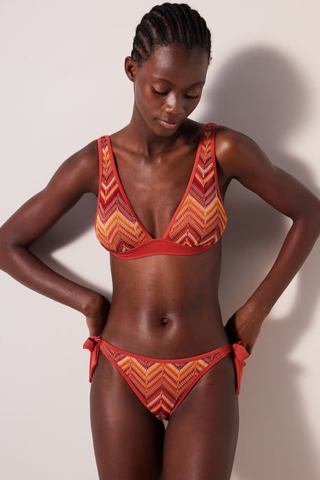 Niedrig geschnittene Brazilian-Bikini-Unterteile mit Schleifendetail - Image 3