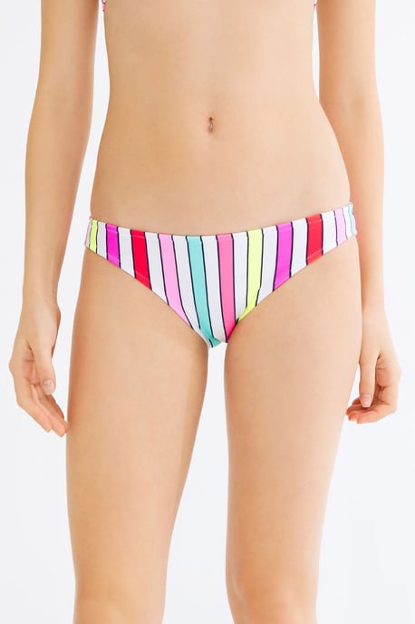 Niedrig geschnittene gestreifte Bikini-Hosentaille - Image 2